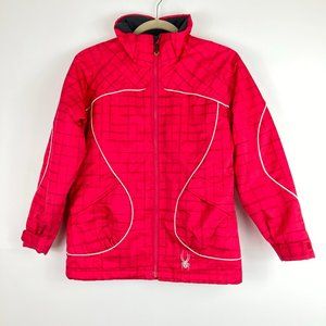 Spyder Unisex Spylon Winter Jacket Full Zip Sz 12